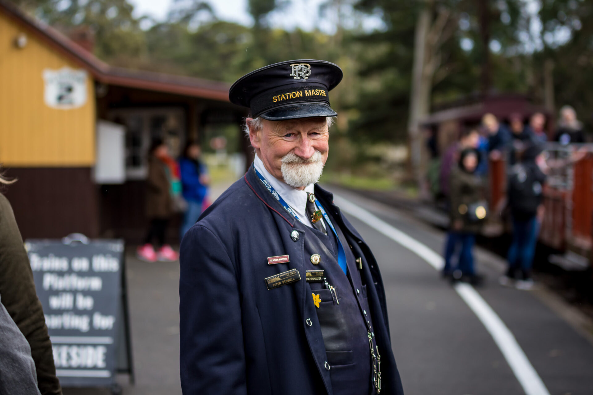 Station Master At Menzies Creek